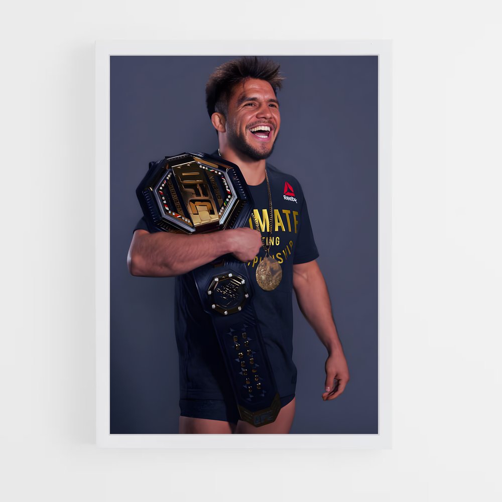 Poster Henry cejudo WWE – affiche MMA (vue 3)